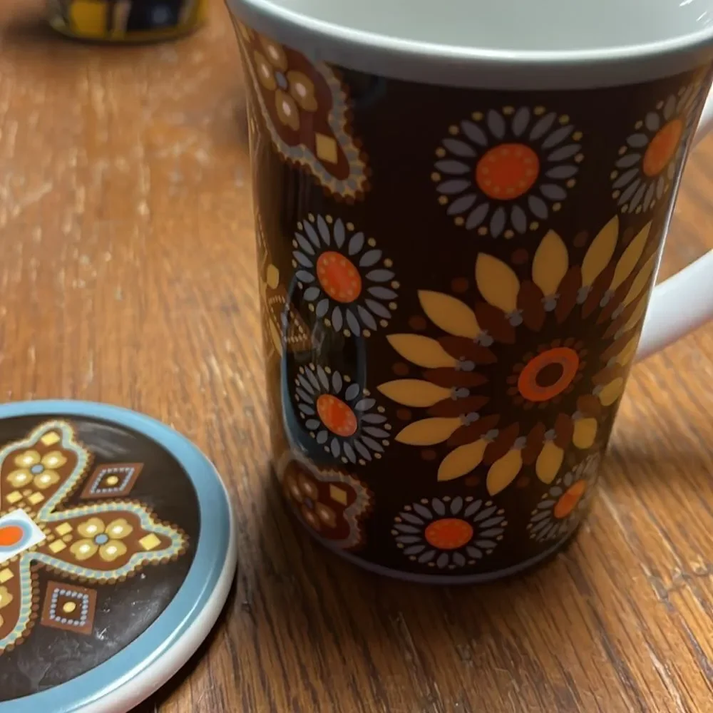 Vera Bradley brown blue